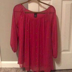 Nice never worn new Directions pink blouse